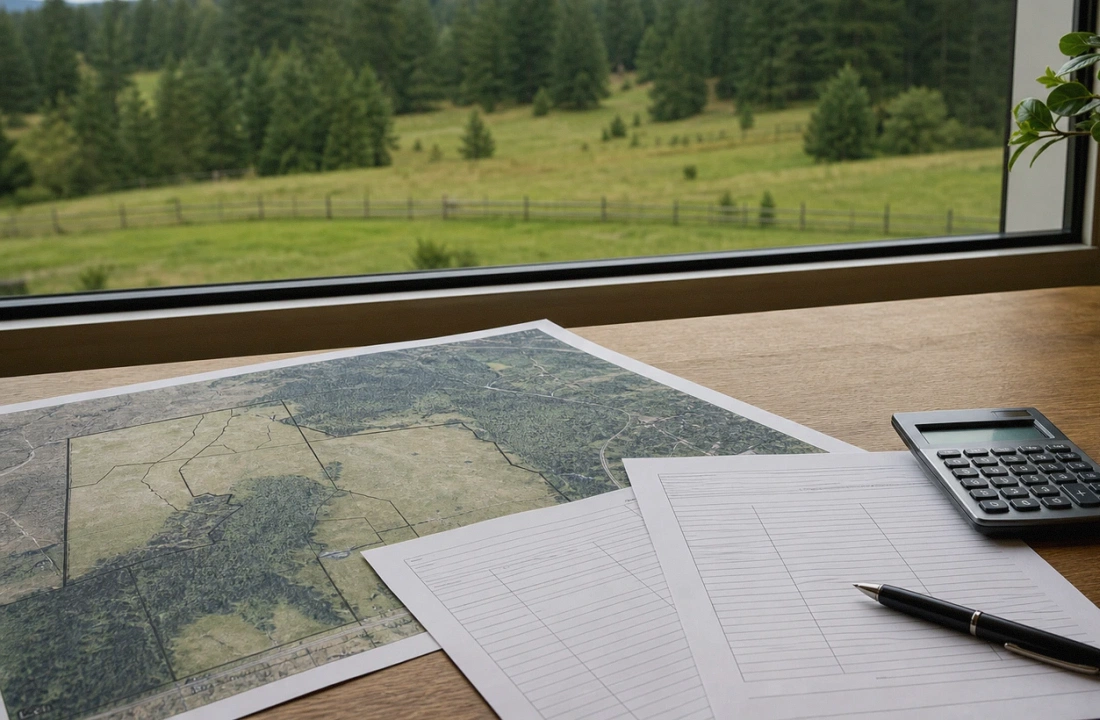 Oregon land parcel records for How to Sell Oregon Land Privately